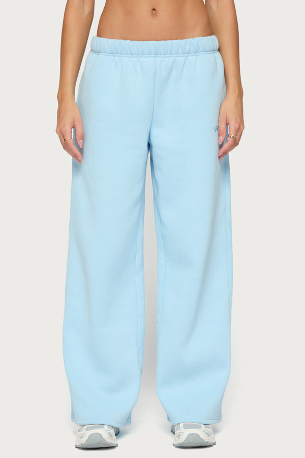 Basic Girl Wide Leg Edikted Sweatpants