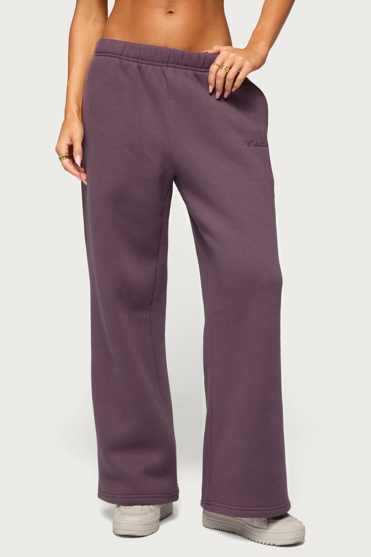 Basic Girl Wide Leg Edikted Sweatpants