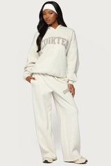 Edikted To You Wide Leg Sweatpants