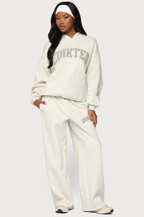 Edikted To You Wide Leg Sweatpants