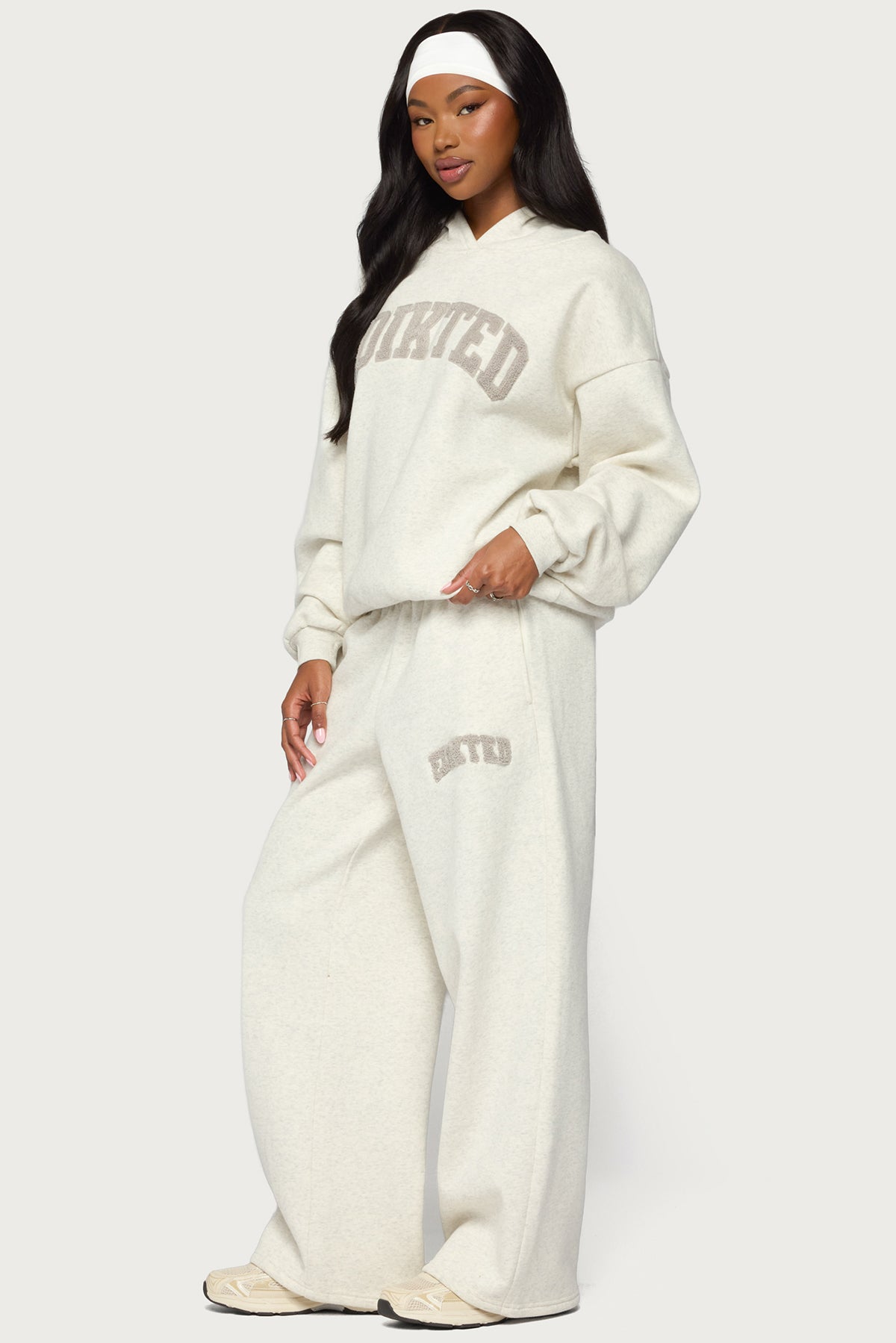 Edikted To You Wide Leg Sweatpants