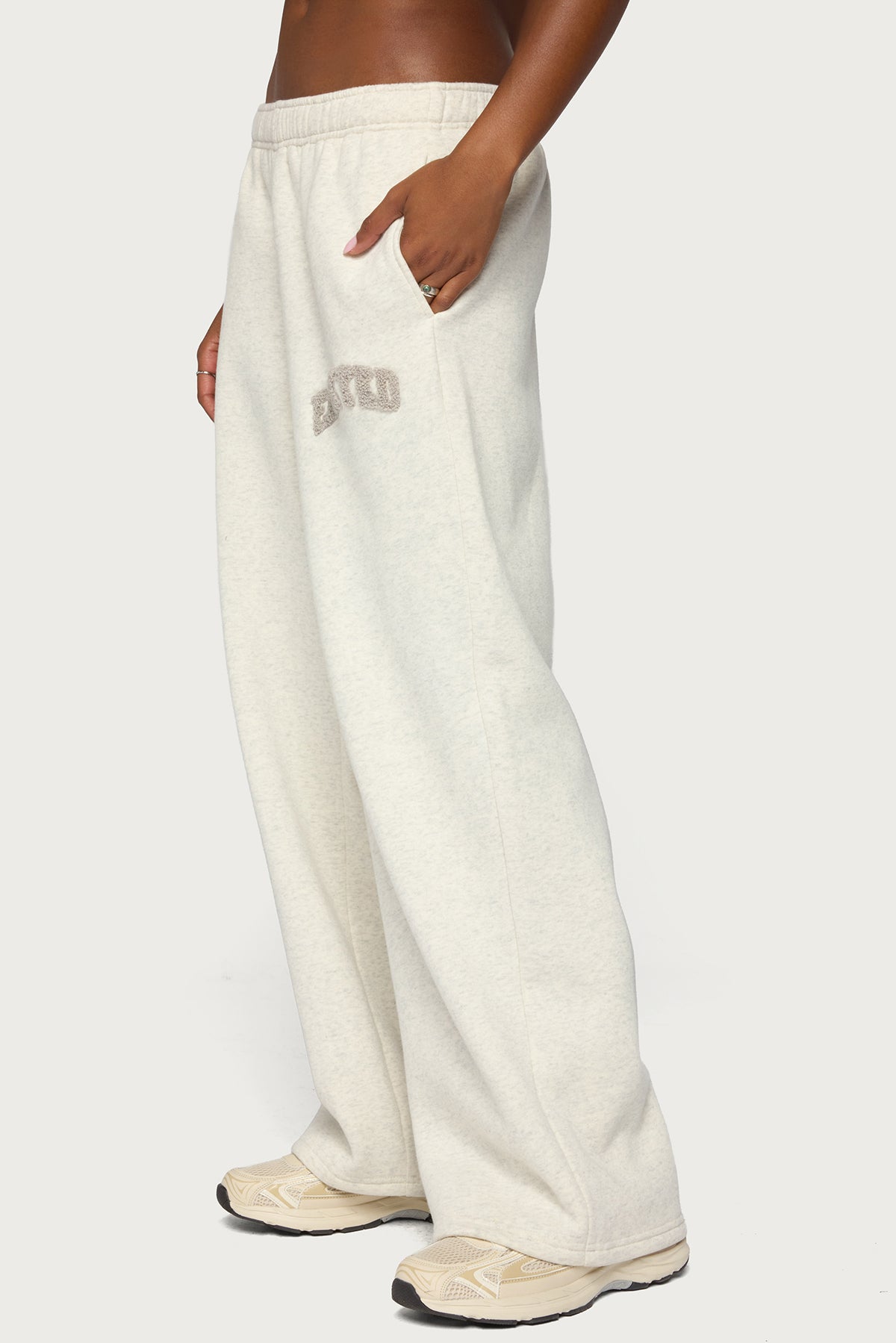 Edikted To You Wide Leg Sweatpants