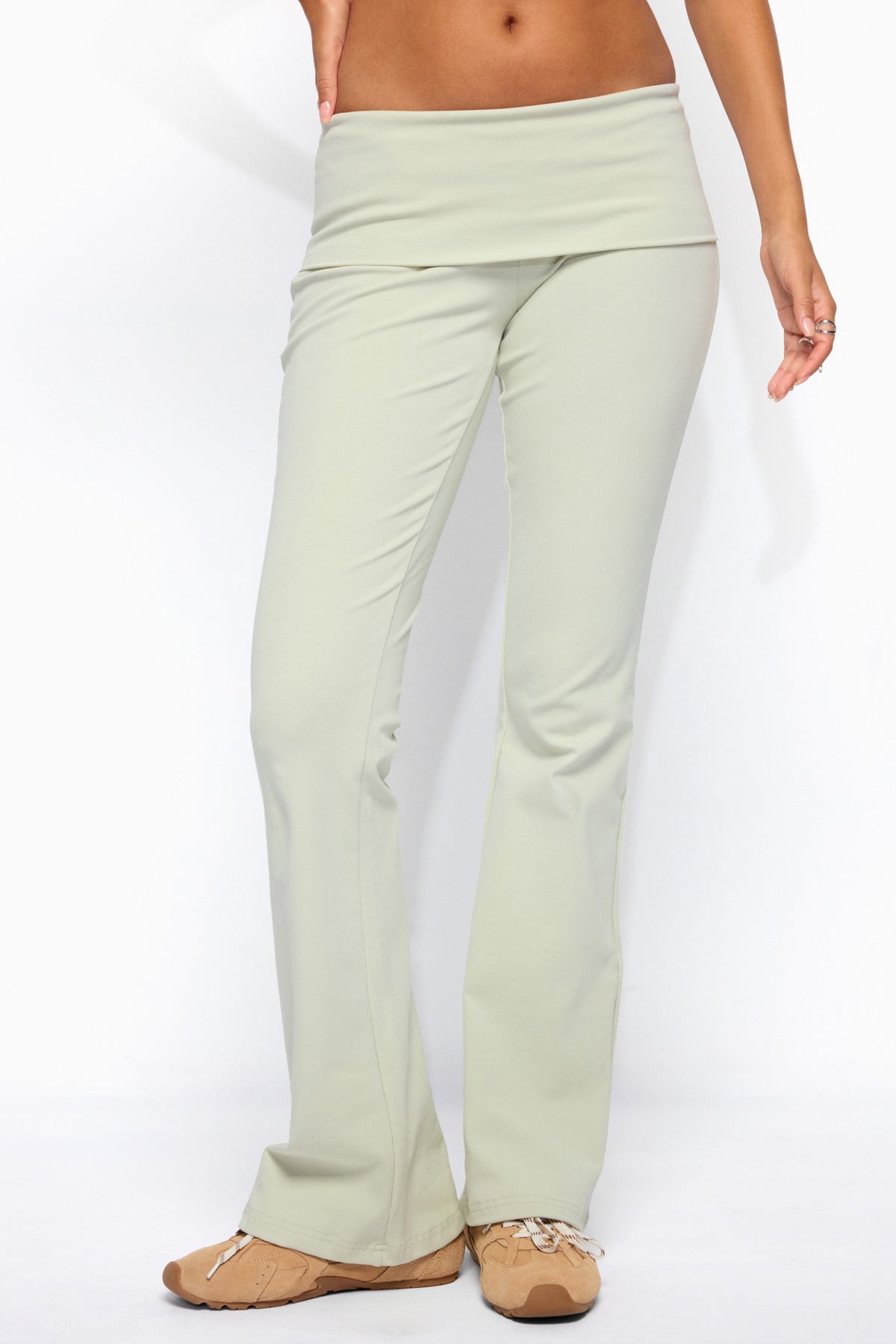 Ivanne Foldover Flared Pants