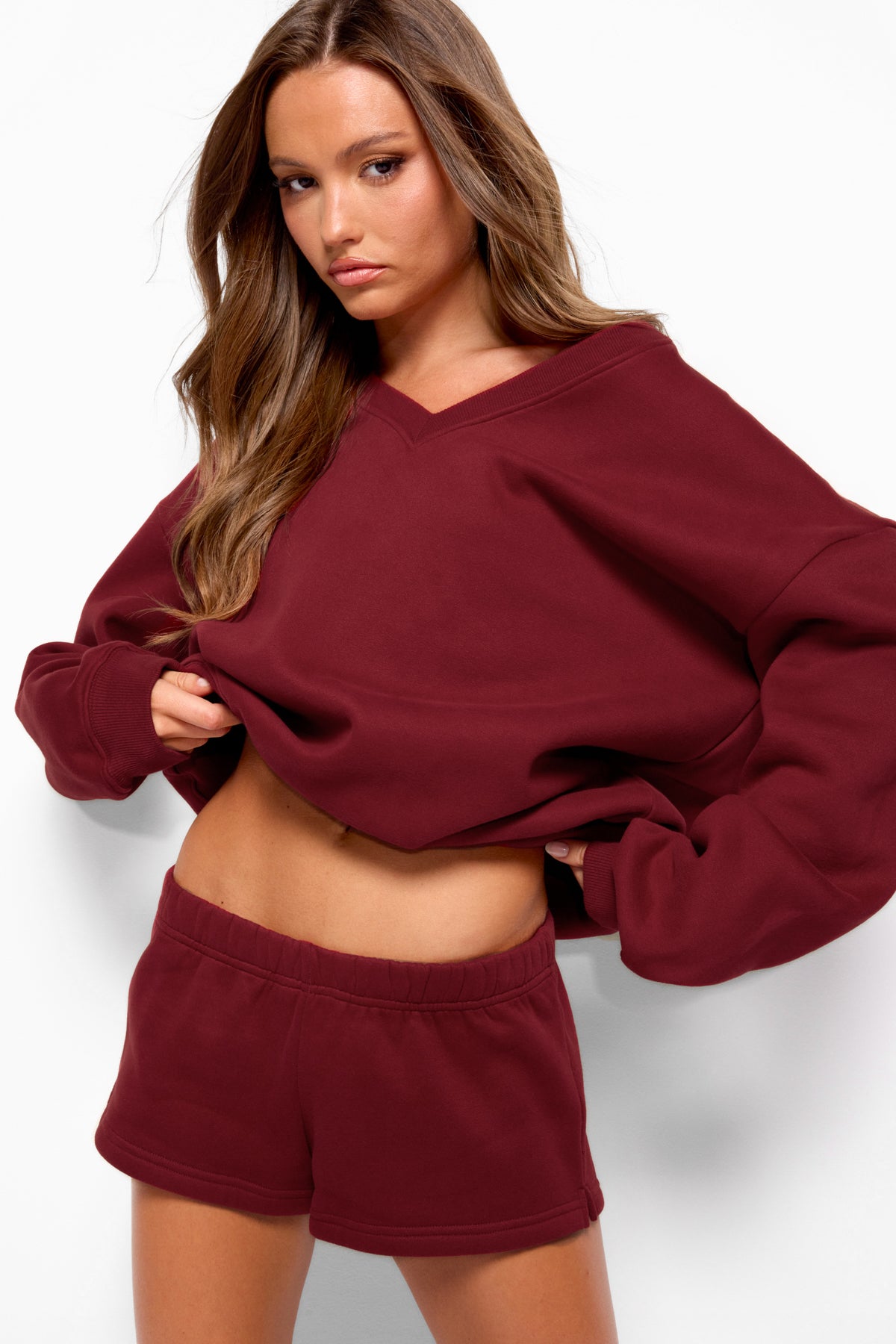 Bronte V Neck Sweatshirt