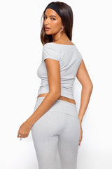 Esmarie Square Neck T Shirt