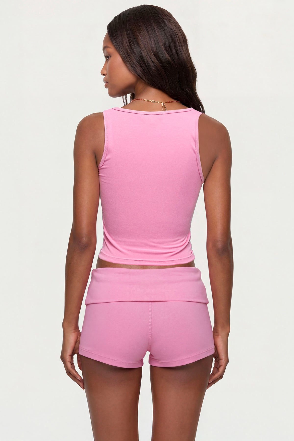 Linda Ribbed Scoop Neck Tank Top