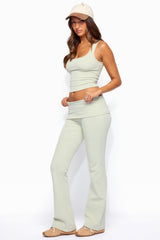 Ivanne Foldover Flared Pants