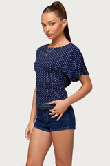 Abriana Ruched Waist Top