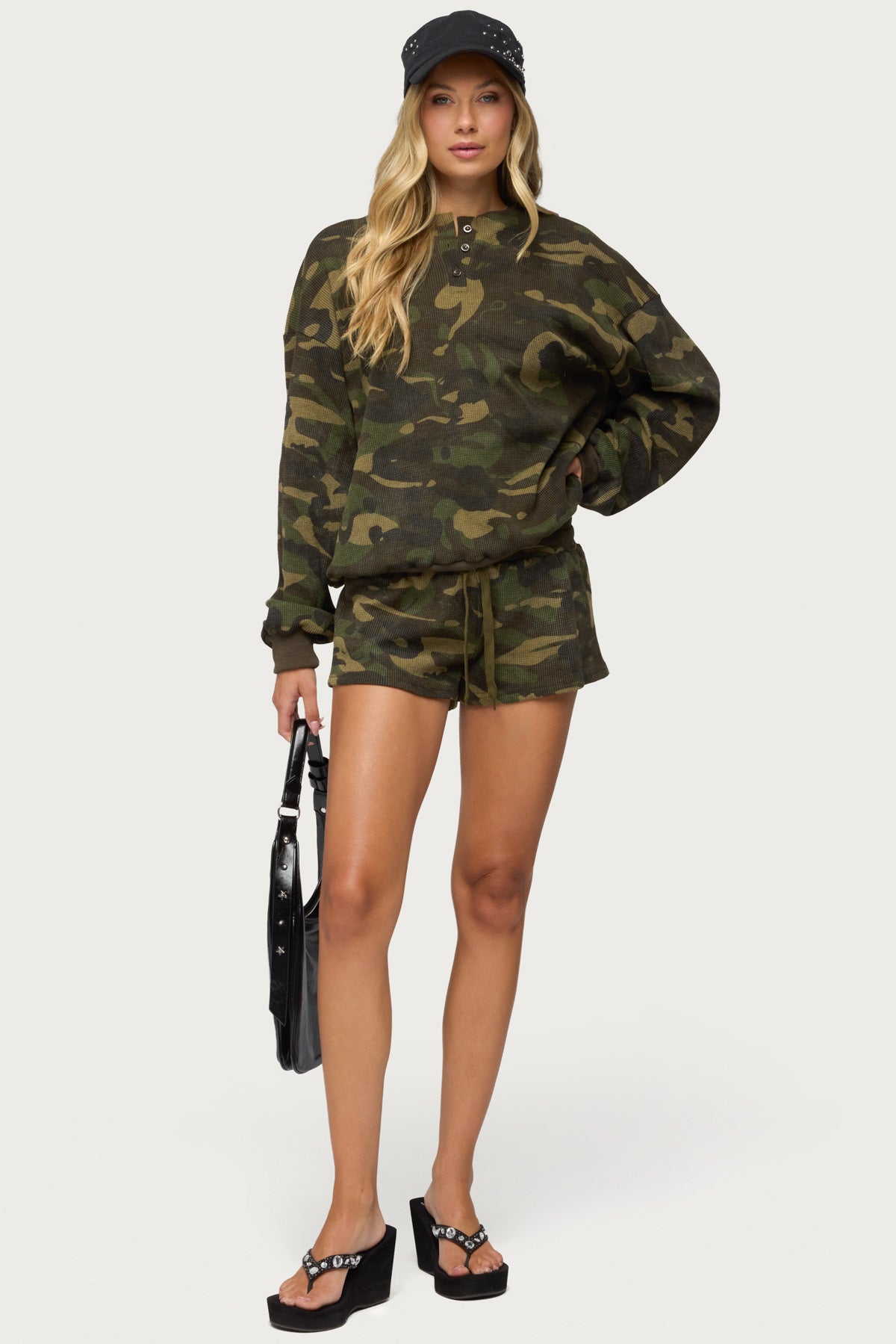 Baila Waffle Shorts