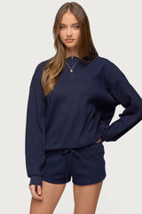 Baila Waffle Henley Top