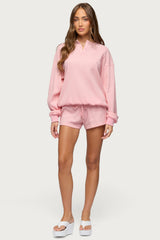 Baila Waffle Henley Top