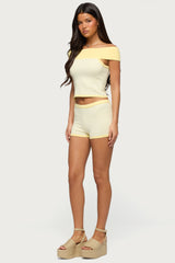 Camil Striped Knit Top