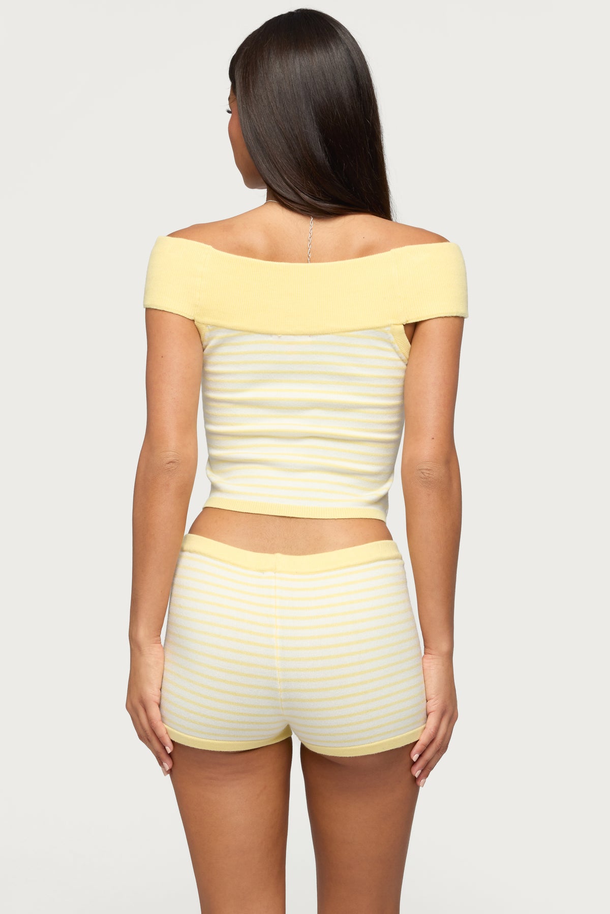 Camil Striped Knit Top