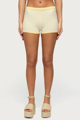 Camil Striped Knit Shorts
