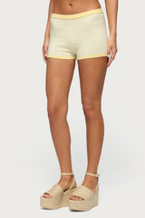 Camil Striped Knit Shorts