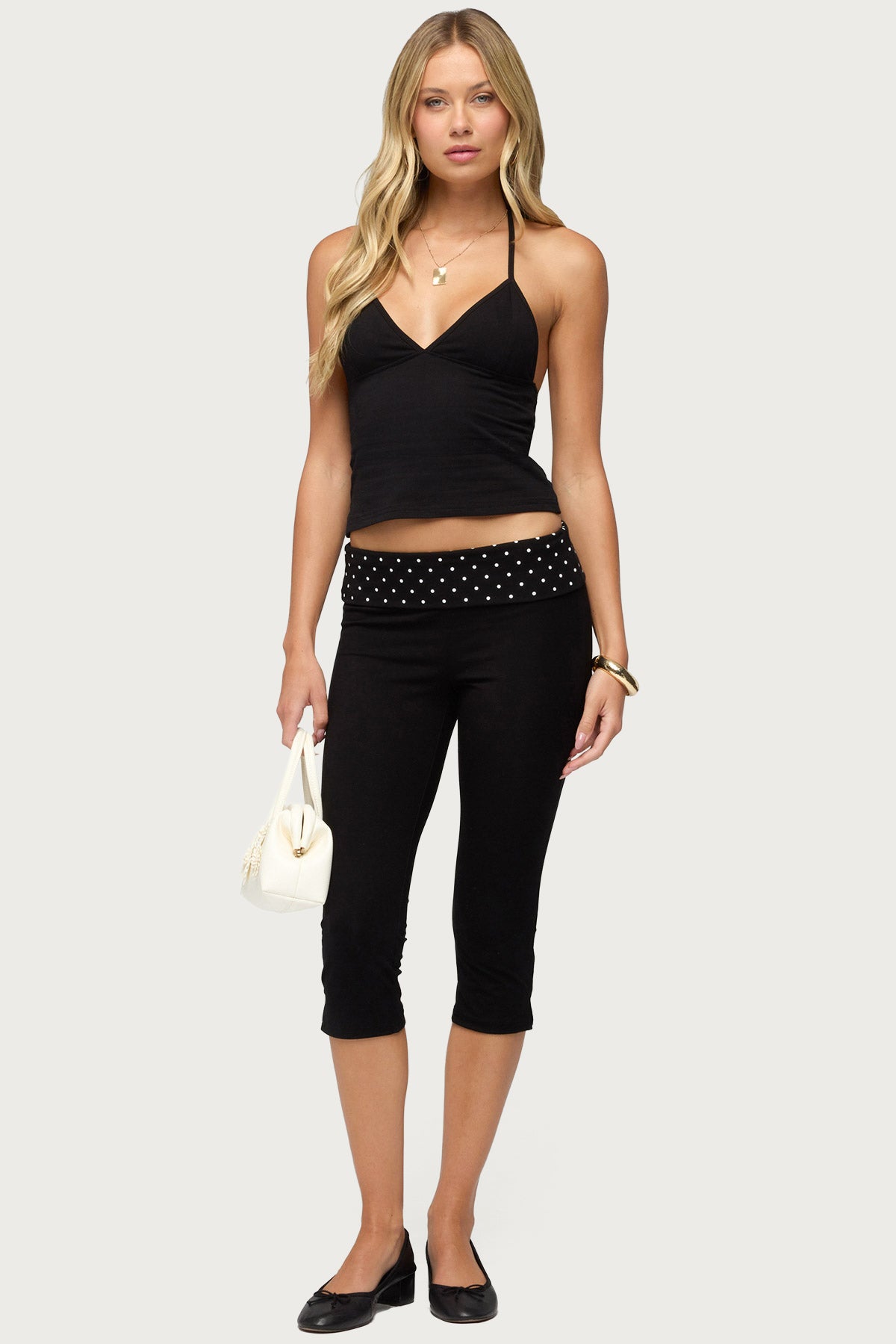 Noriah V Neck Halter Top