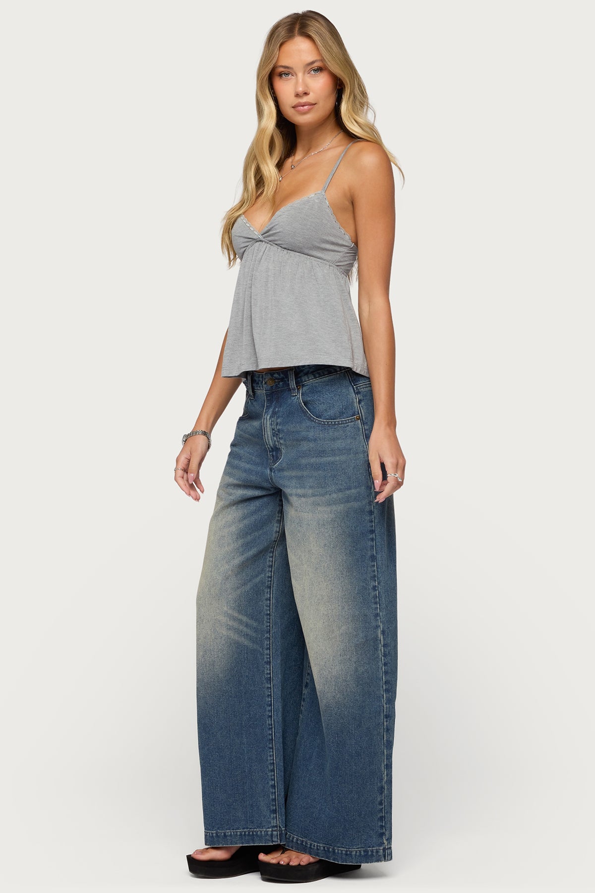 Sabira Low Rise Baggy Jeans
