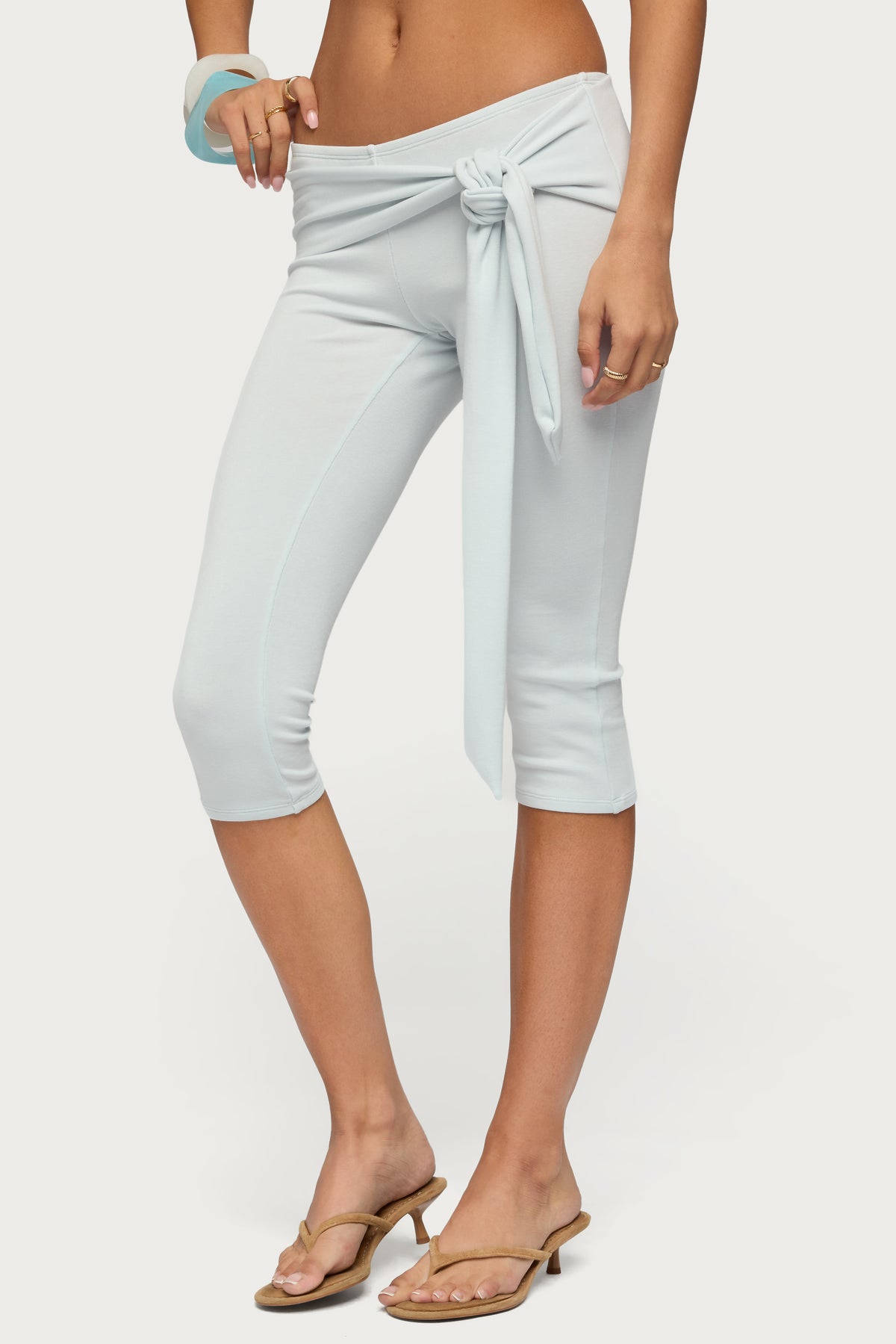 Adara Tie Capri Pants
