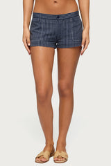 Lina Pinstripe Shorts