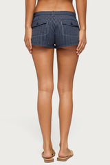 Lina Pinstripe Shorts