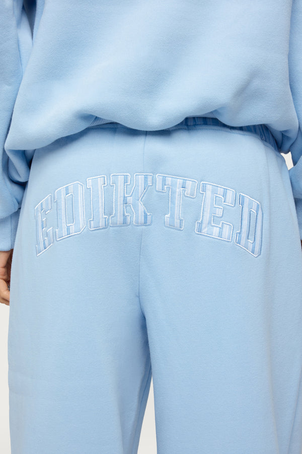 Edikted Core Stripey Wide Leg Sweatpants