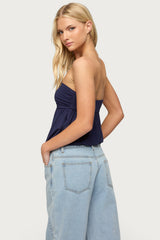 Yury Strapless Bubble Top