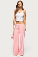 Cammile Contrast Stripe Sweatpants