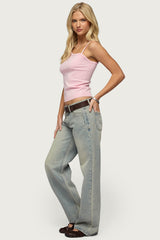 Lorelai Asymmetric Knit Top