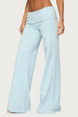 Poppy Foldover Wide Leg Pants