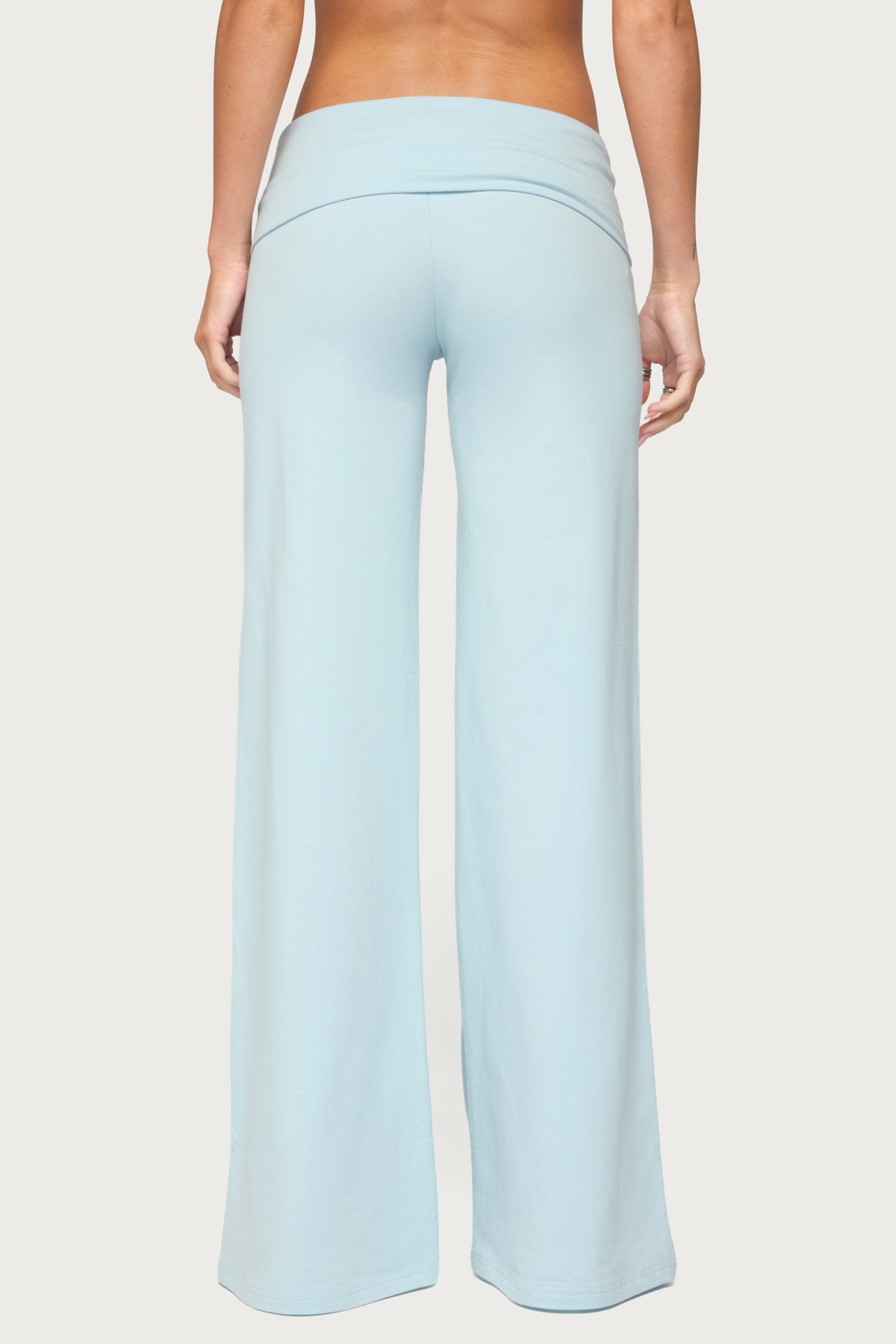 Poppy Foldover Wide Leg Pants
