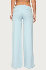Poppy Foldover Wide Leg Pants