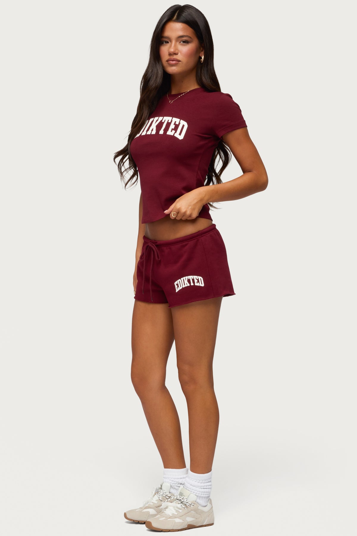 Sporty Babe Edikted Micro Shorts
