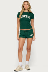 Sporty Babe Edikted Micro Shorts