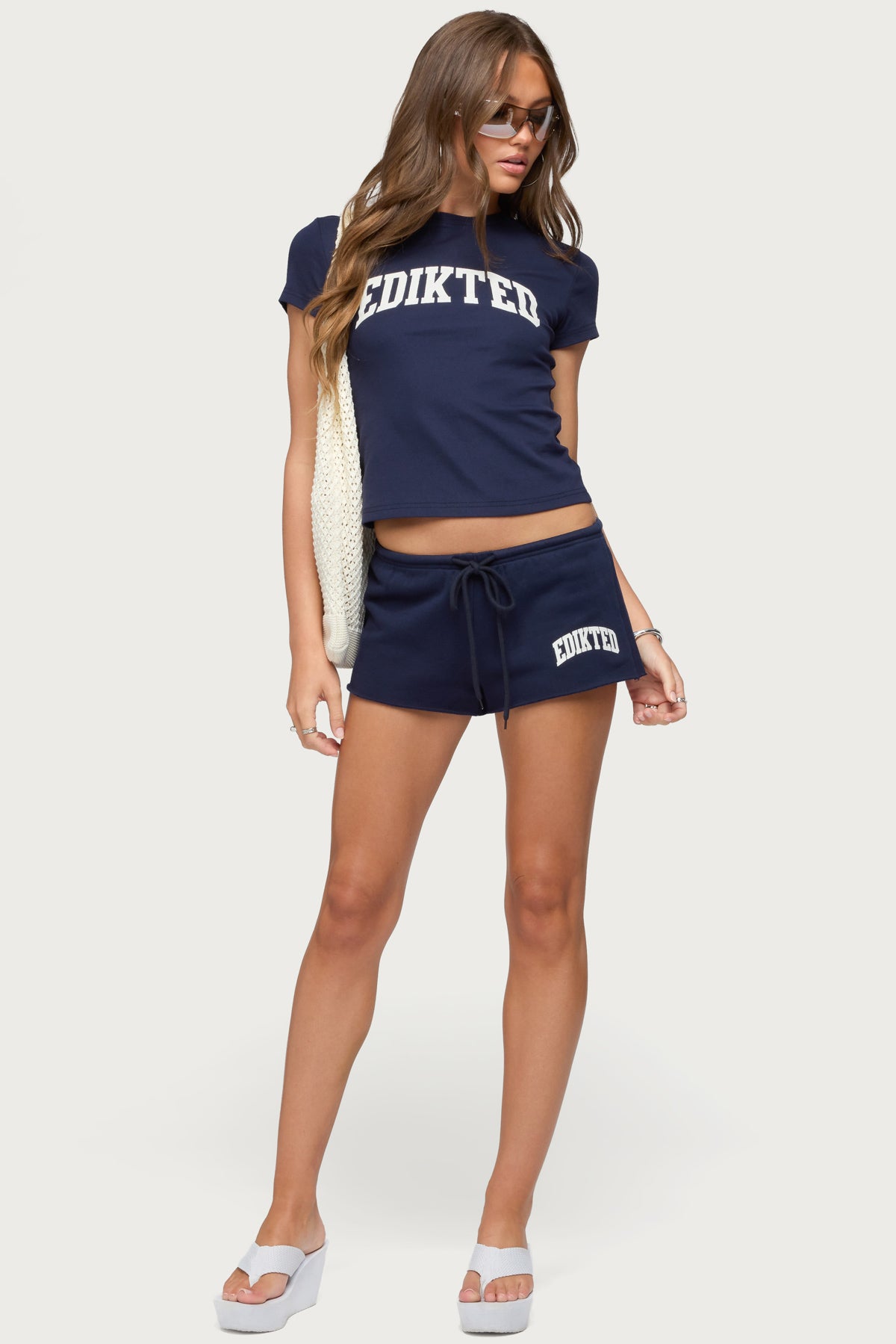 Sporty Babe Edikted Micro Shorts – edikted