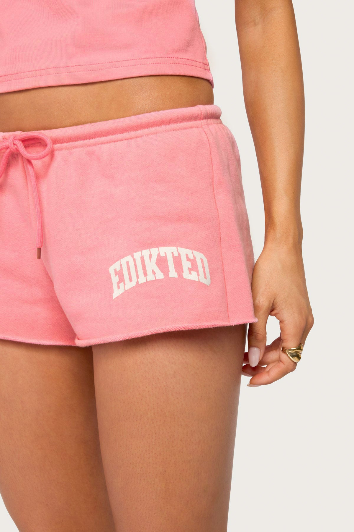 Sporty Babe Edikted Micro Shorts