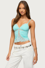 Yanny Lacey Tank Top