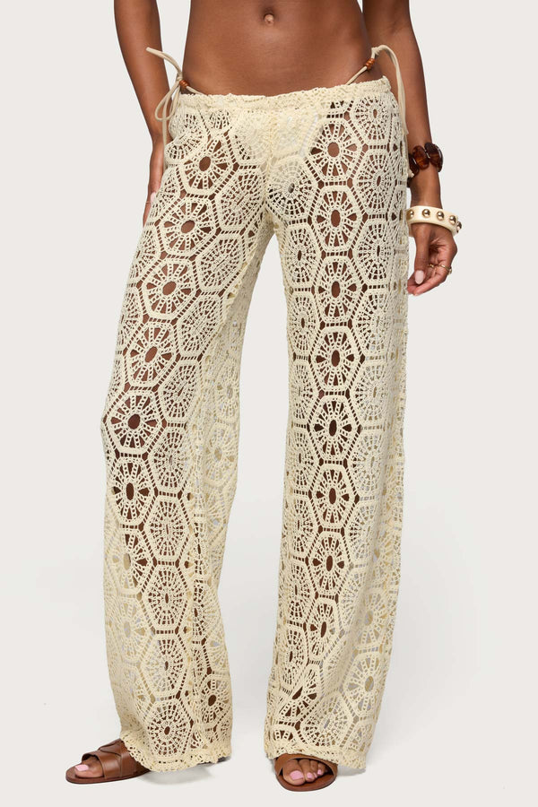 Amrita Baggy Crochet Pants