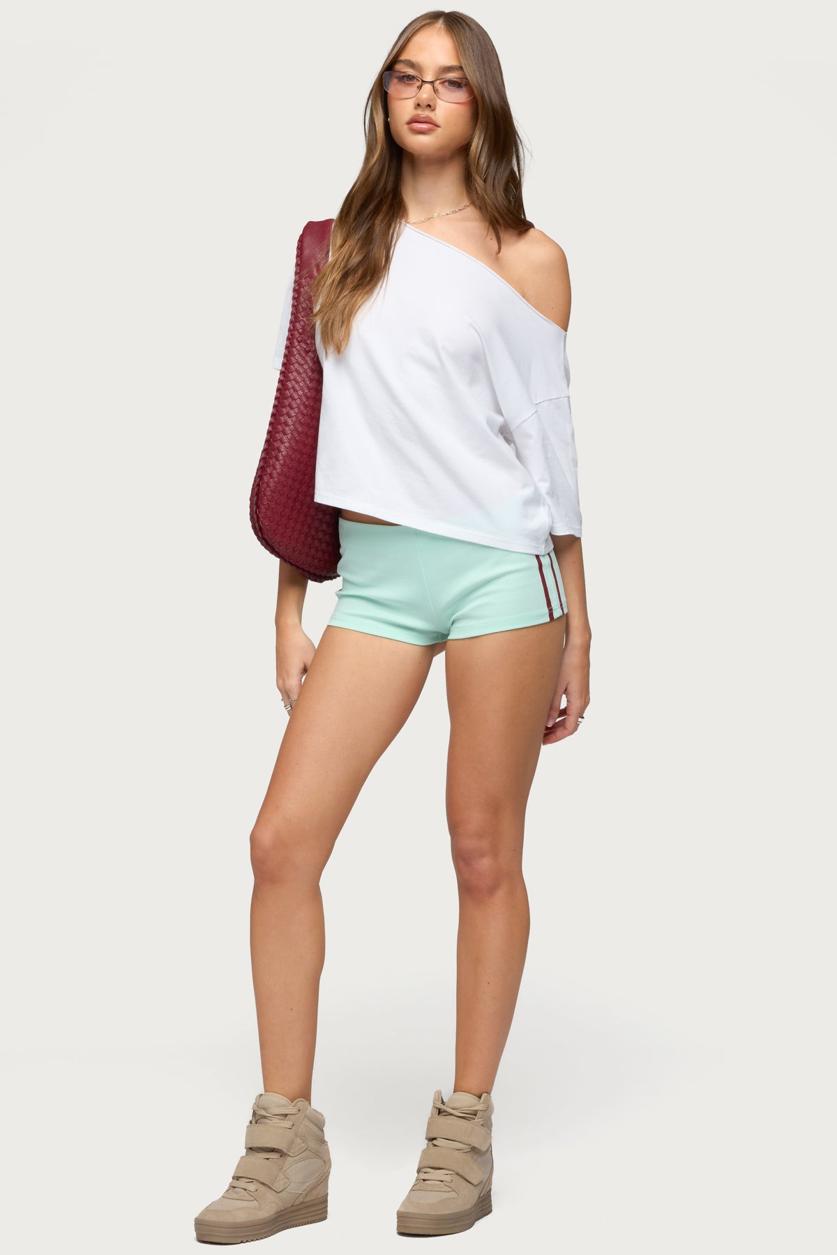 SCULPTOR Tailored Micro Shorts stripe SCULPTOR Tailored Micro
