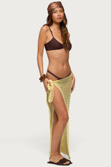 Avigail Crochet Maxi Sarong