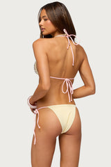 Tarah Beaded String Bikini Bottom