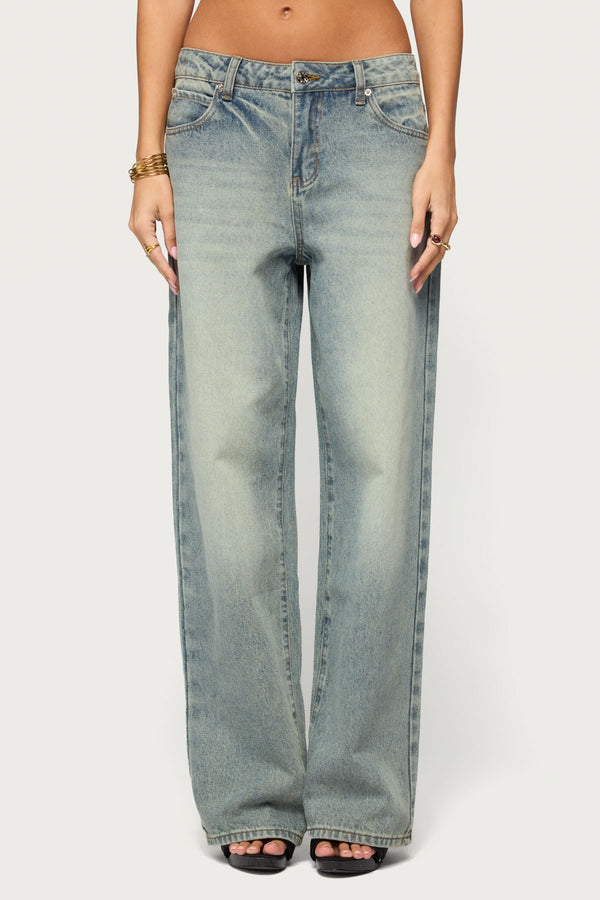 Heidie Low Rise Baggy Jeans view 2