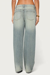 Heidie Low Rise Baggy Jeans