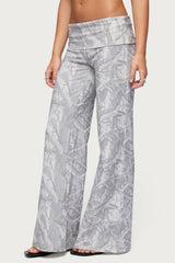 Cammy Wide Leg Foldover Pants