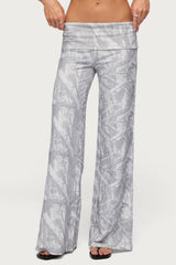 Cammy Wide Leg Foldover Pants