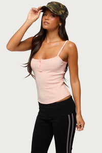 Channa Henley Tank Top