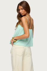 Sapphire Textured Tank Top