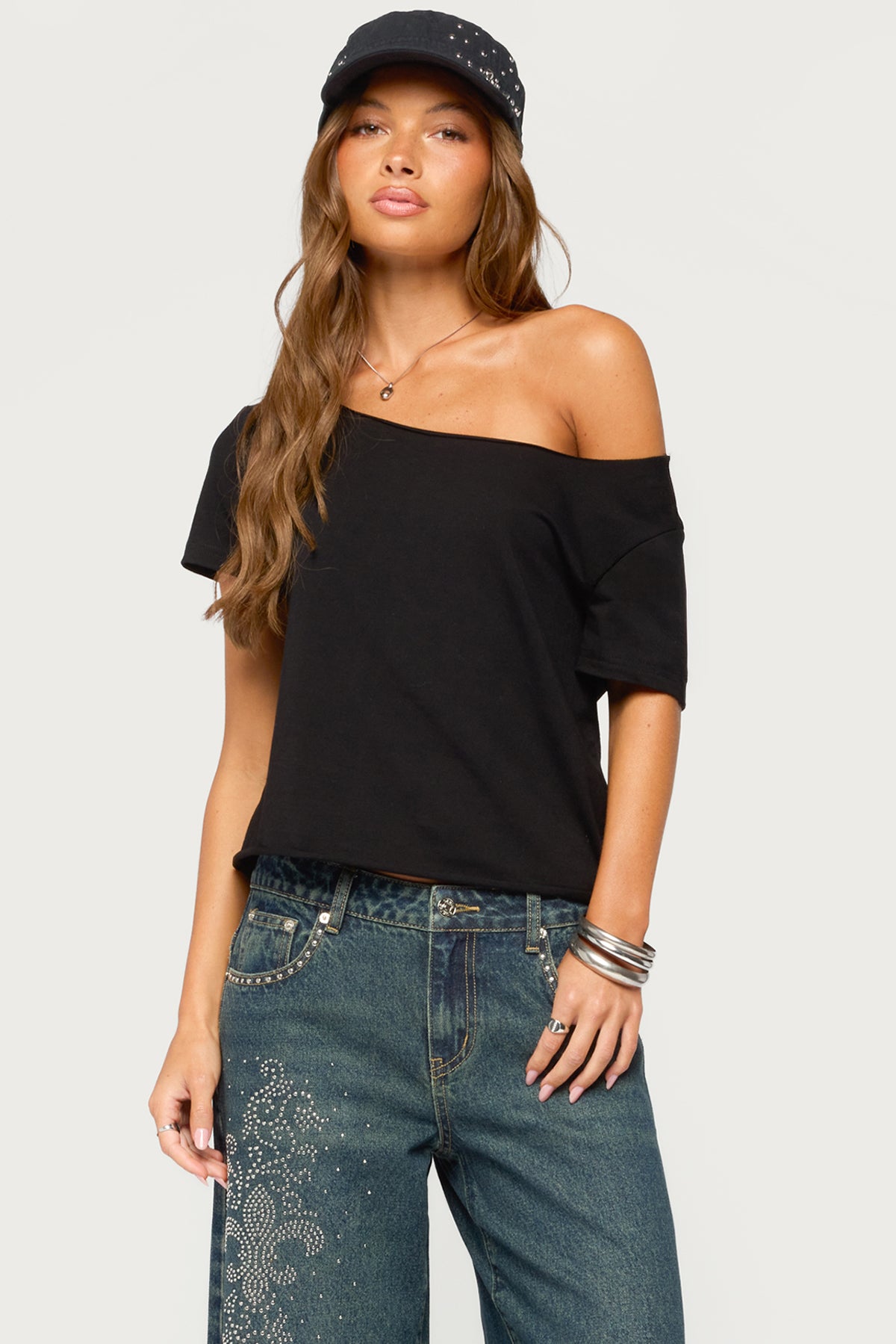 Dosie Off Shoulder Top – edikted