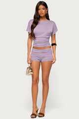 Maevie Ruched Waist Top