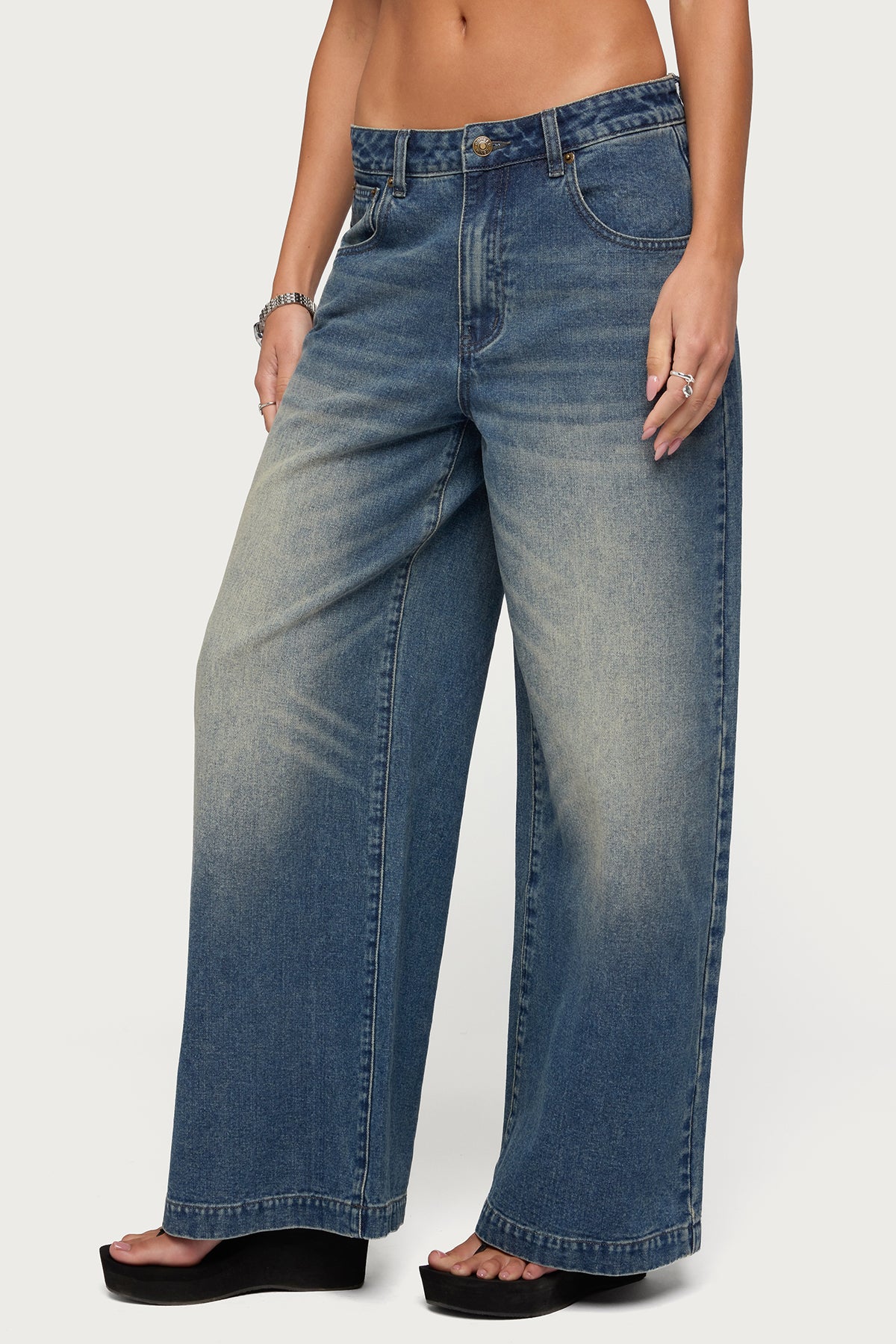 Sabira Low Rise Baggy Jeans