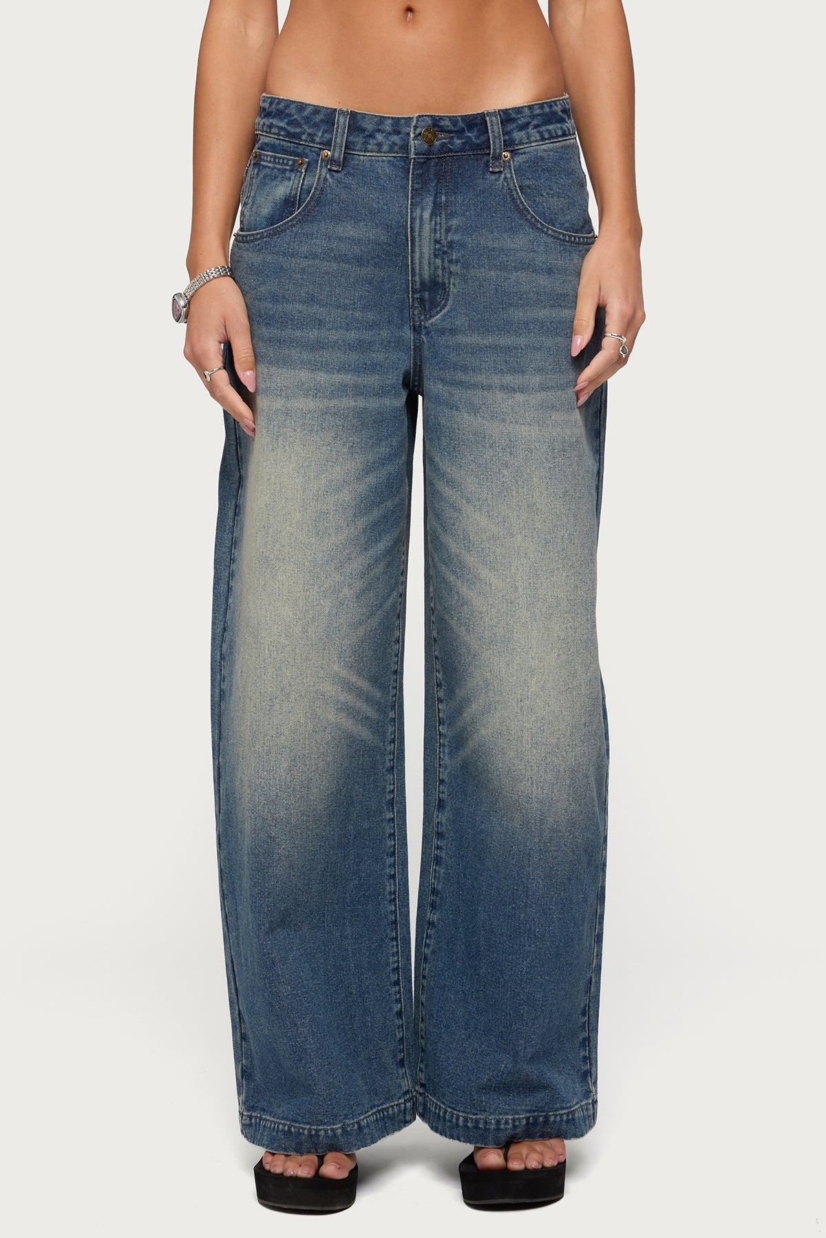 Sabira Low Rise Baggy Jeans